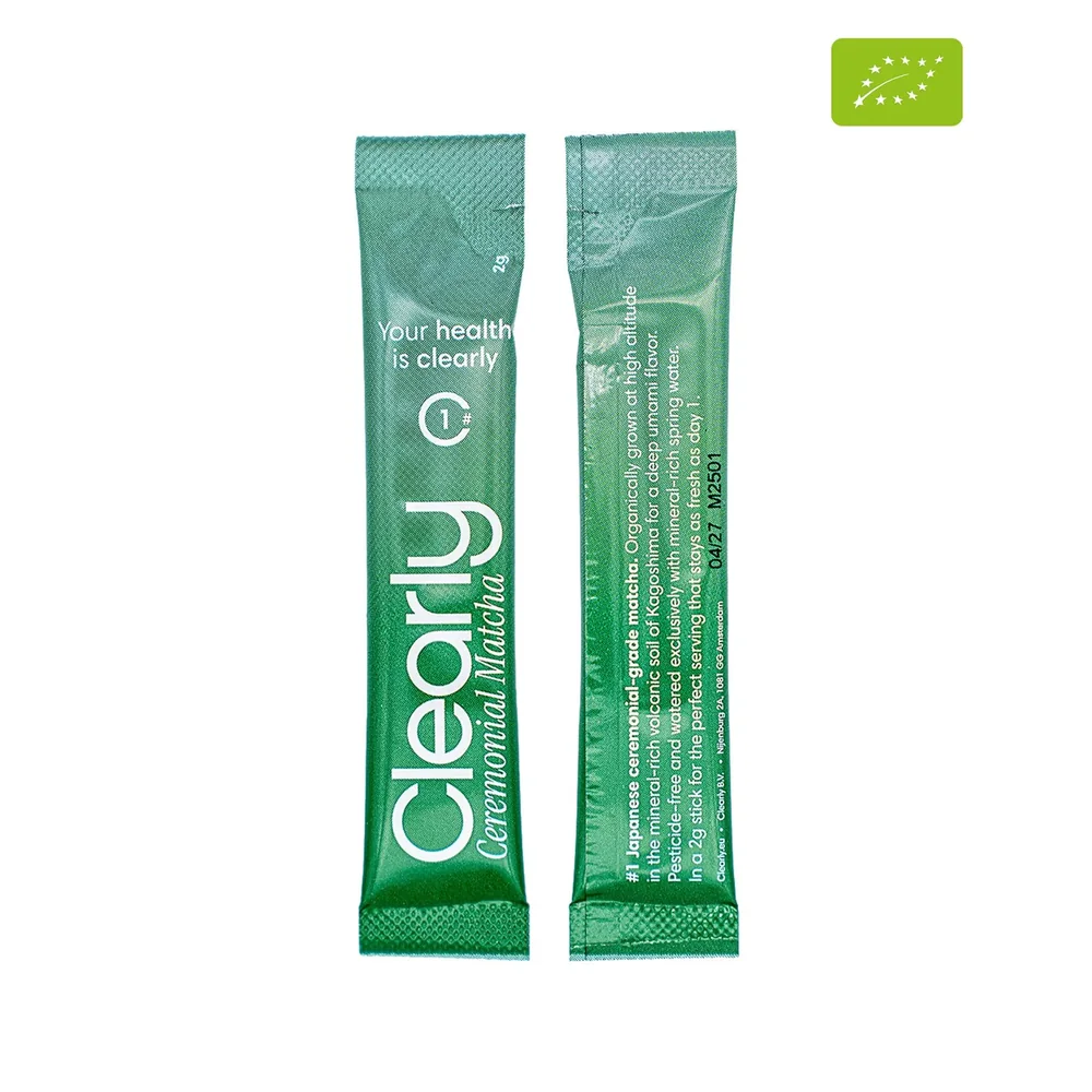 Clearly Matcha, 21 stickor med ceremoniell matcha